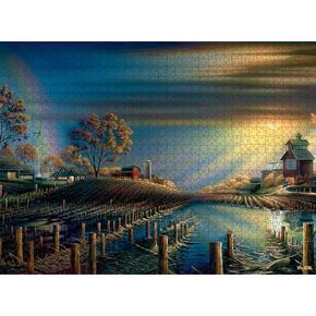 Buffalo Games - Terry Redlin - After The Storm - 1000 Piece Jigsaw Puzzle for Adults -Challenging Puzzle Perfect for Game Nights - Finished Size is 26.75 x 19.75