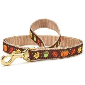 UP COUNTRY Harvest TIME Dog Leash 5' (5' Narrow (5/8" Width))