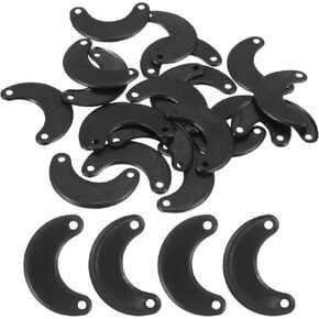 ARTIBETTER 50pcs Moon Photo Frame Backing Plate Buckles, Picture Frame Fastener Hardware, Picture Frame Hooks, Picture Hanging Tool, Picture Holders for Tables, Picture Stand, Picture Frame Clips