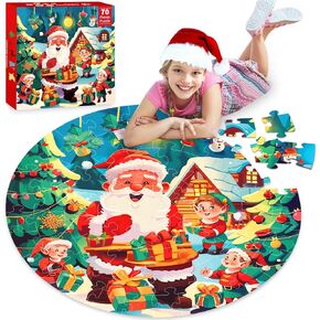 Jigsaw Puzzles for Kids Ages 4-6: Floor Puzzles for Kids Games 70 Pieces Large Toddler Educational Toys for Unicorn Activity Birthday Christmas Girls Boys Ages 3 4 5 6 7 8 9 10 Years Old