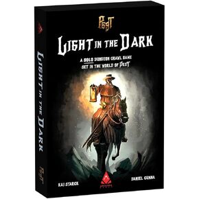 Light in The Dark - Strategy Board Game, Solo Dungeon Crawl Game Set in The World of Pest, Plague Doctor, Ages 13+, 1 Player, 30 Min