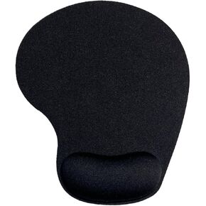Mouse Pad with Wrist Support, Ergonomic Mouse Pads with Memory Foam Wrist Rest, Easy Typing Pain Relief, Comfortable Home Office Computer Wrist Support Pads for Working Studying Gaming, Purple