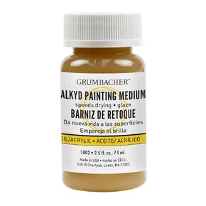 Grumbacher Alkyd Painting Medium 2-1/2 Jar, #5802