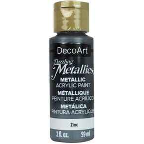 Decoart 2oz Zinc Dazzling Metallic, 2 oz