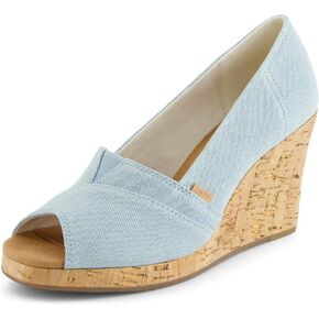 TOMS Women's Classic Espadrille Wedge Sandal