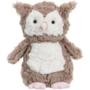 Apricot Lamb Toys Plush Brown Owl Stuffed Animal Soft Cuddly Perfect for Child (Brown Owl,10 Inches)