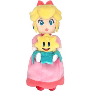 Little Buddy 1997 Princess Peach: Showtime! Peach & Stella 10" Plush