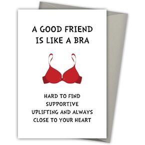 Friendship Gifts for Women, Sister Birthday Gifts Unique Friendship Gifts for Women Female Sisters Gifts from Sister, Funny Christmas Birthday Gifts for Sister Friends Bestie Bridesmaid Thank You Card