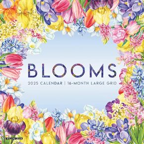 Blooms - تقويم الحائط 2025 12 "× 12"