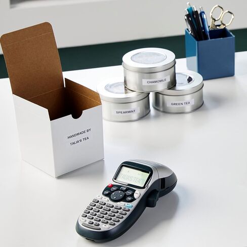 DYMO LT Plastic Labels for LetraTag Label Makers, Black Print on White Labels, 1/2" x 13-Foot Rolls, 3 Count in Kuwait