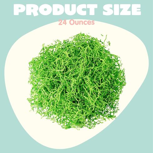 Joyin 24oz (680g) عيد الفصح العشب الأخضر الداكن ، العشب الورقي الخضراء الداكن النقي القابل لإعادة التدوير ، مقطعة Raffia Crinkle Cut for Easter Egg Hunt ، حشو سلة ، تمييز حقيبة الحفلات ، غلاف الهدايا in Saudi Arabia