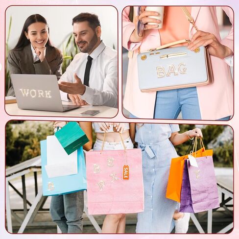 26pcs لؤلؤة لؤلؤة لؤلؤة لؤلؤة بقع ، A-Z Glitter Alphabet Patches Patch Pearl Pearl Patch Pling Alphabet alphabet sticker interfile sticker for diy craft studs (الذهب) in Kuwait