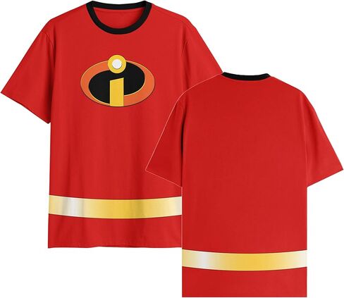 Disney Pixar The Incredibles Logo Symbol Costume Boys Youth T-Shirt in Saudi Arabia