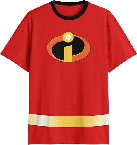 Disney Pixar The Incredibles Logo Symbol Costume Boys Youth T-Shirt in Saudi Arabia