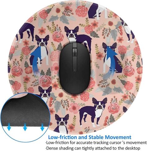 وسادة الماوس للمكتب مع حصيرة كمبيوتر من الطبقات غير المنقولة جولة Mousepad Mouse for Home Office in Saudi Arabia