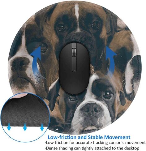 وسادة الماوس للمكتب مع حصيرة كمبيوتر من الطبقات غير المنقولة جولة Mousepad Mouse for Home Office in Saudi Arabia
