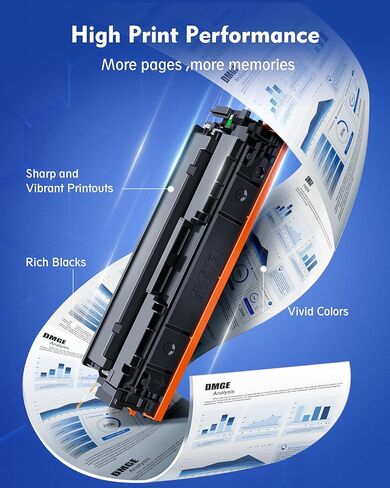 202X Toner Cartridges - High Yield 2 Black Pack Compatible Replacement for HP 202X 202A Work with Color Laserjet Pro MFP M281fdw Toner, M281cdw Toner Cartridges, Color Laserje Pro M254 | CF500X in Saudi Arabia