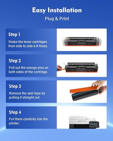 202X Toner Cartridges - High Yield 2 Black Pack Compatible Replacement for HP 202X 202A Work with Color Laserjet Pro MFP M281fdw Toner, M281cdw Toner Cartridges, Color Laserje Pro M254 | CF500X in Saudi Arabia