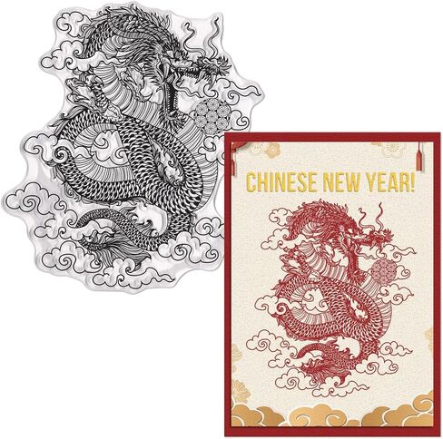 Hying Rectangular Tree Bird Silicone Clear Stamp Set for Card Making, Tree Flowers Leaves Birds Rubber Stamps in Kuwait