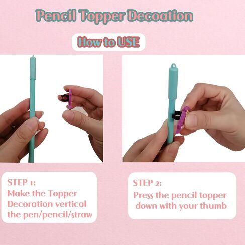 100pcs قبعات قلم رصاص ، سحر قلم رصاص لطيف للأطفال ، جوائز الفصول الدراسية الابتدائية للزخارف القلم الرصاص للوازم المدرسي ، ومكافآت الفصول الدراسية حوافز الأطفال in Kuwait