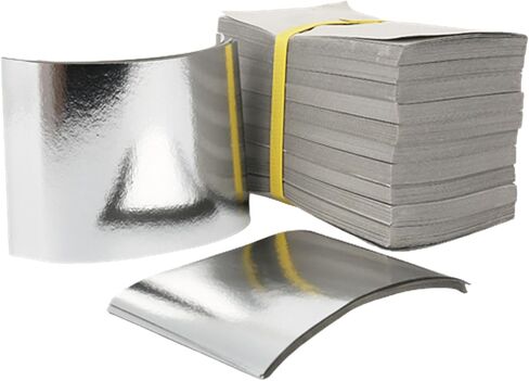 1000pcs Chinese Joss Paper, Ancestor Money Silver Foil, Yellow Bamboo Paper Silver Foil for Worship Sacrifices to Gods, Chinese Golden Ingot/Yuan Bao for Ancestral Worship(Silver Foil) in Saudi Arabia