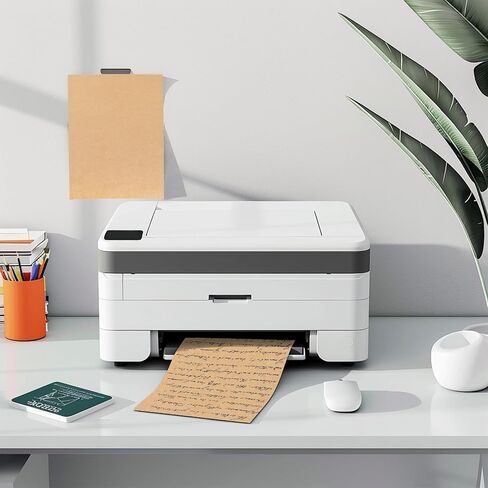 200 ورقة بطاقة ، 8.5 × 11 بوصة Kraft Cardstock ، بطاقة الورق السميكة مخزون 92 رطل/250GSM ، ورقة الطابعة لدعوات قوائم الحرف اليدوية. in Kuwait