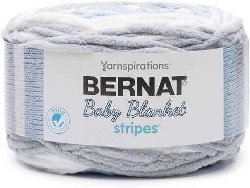 Bernat Blanket Ombre Eggplant Ombre Yarn - 2 Pack of 300g/10.5oz - Polyester - 6 Super Bulky - 220 Yards - Knitting/Crochet in Kuwait