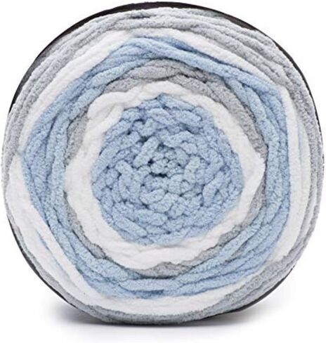 Bernat Blanket Ombre Eggplant Ombre Yarn - 2 Pack of 300g/10.5oz - Polyester - 6 Super Bulky - 220 Yards - Knitting/Crochet in Kuwait