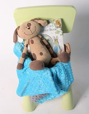 Plush Sitting Brown Peppered Puppy Dog, 15" in Saudi Arabia