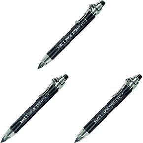 Koh-i-Noor Hardtmuth Graphite Leads for Lead Holders, 4B Degree, 5.6mm x 80mm Lead, Box of 6 (486404B001KZ),Black