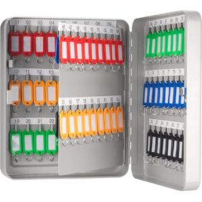 Barska CB13234 Key Lock 90 Position Key Cabinet Lock Box Grey ,9.5" x 3.1" x 11.75"