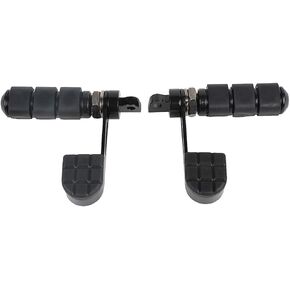 Custom Iso Pegs Footpegs Stirrups Harley Softail Sportster Dyna Anti Vibration, Chrome Color