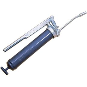 Lincoln 1142 Heavy Duty Lever Action Manual Grease Gun, Rigid Extension, Heavy Duty Follower Spring, Premium Dual Lip Follower, Jam Proof Toggle Mechanism