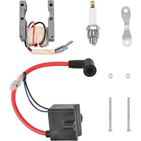 High Performance Kit CDI + Ignition Coil + Magneto Coil + Spark Plug for 49cc-80cc 2-Stroke Motor Engine Motorized Bicycle Bike