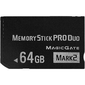 Original 64GB Memory Stick pro Duo 64GB (Mark2) for PSP1000 2000 3000 ，Camera MemoryCard