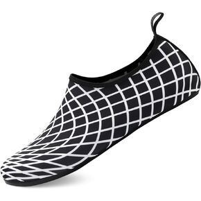 Womens Mens Water Shoes Barefoot Slip-On Quick Dry Non Slip Aqua Socks for Beach Swim Yoga Exercise Sports