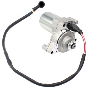 Starter for 125cc 50cc 70 cc 90cc 100 cc 110cc ATV Dirt Bike Go Karts Pit Bike Quad 4 Wheelers Dune Buggy for SSR Roketa Taotao Coolster Jonway SunL 3 Bolt Starter Motor with Line