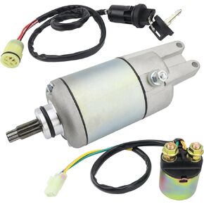 كاتب مع مفتاح إشعال ومرحل لهوندا رانشر 420 TRX420 2007-2019، فورمان TRX500FE FM 2012-2019/TRX500FPE FPM 2012-2013/TRX500FA 15-19,31200-HP5-601 31200-HR0-F01، Rancher 42 0 كاتب