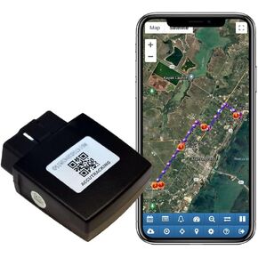 AccuTracking VTPLUG TK374 GPS Tracker for Vehicles, No Monthly Fee, 1 Year Service Included, No Activation Fee! Car Truck Fleet Teen Driver, Life-time Warranty, No Cancellation Fees, Diagnostics