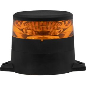 Maxxima Low Profile LED Flashing Warning Beacon, Amber 12-80VC