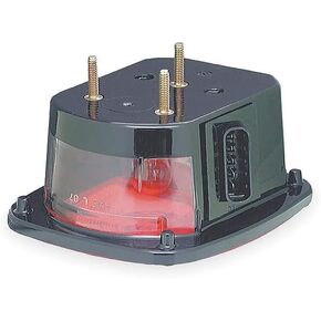 Grote 53650 - Supernova Three-Stud Metri-Pack Led Stop/Tail/Turn Light With Double Connector - W/License Lamp