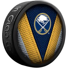 Buffalo Sabres Officially Licensed Stitch Design Hockey Puck
