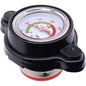 MOTOKU High Pressure Radiator Cap with Temp Gauge 1.8 Bar for Can Am Outlander Commander Quest Renegade 330 400 500 570 650 800 850 1000 DS 250 450 DS650 Maverick 1000R