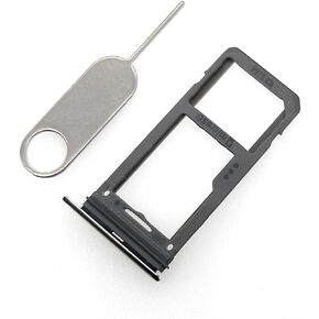 Replacement Single Sim Card & Micro SD Holder Slot Tray for Samsung Galaxy S8 G950 / S8 Plus S8+ G955 All U.S Carrier Version