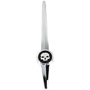 Front Fender Trim Spear with Skull