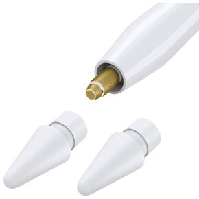 Replacement Tips Compatible with Apple Pencil 2 Gen iPad Pro Pencil - Apple Pencil iPencil Nib for iPad Apple Pencil 1 st/Pencil 2 Gen White 2 Pack in Kuwait