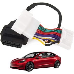 OHP Tesla Model Y & 3 Highland (Gen 3 - Front Installation) Connector Harness, OBD2 Adapter for Live Data Monitoring & Diagnostics