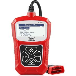 EAF1 OBD2 Car Scanner - Professional Automotive Diagnostic Tool Code Reader for Engine Light OBDII Scanner for Car Live Data Engine Code Reader Scan Tool Automotive Tools for Mechanics