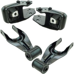 TRQ Front Engine Motor Torque Strut Mount w/Bracket Set Compatible with Buick Chevrolet