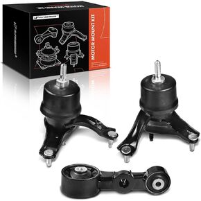 A-Premium 3PCS Engine Motor Mount Transmission Mount Torque Strut Mount Set Compatible with Lexus ES350 2007 2008 2009 2010 2011 2012 V6 3.5L, Automatic Transmission, Replace# 123720H090, 123720H100